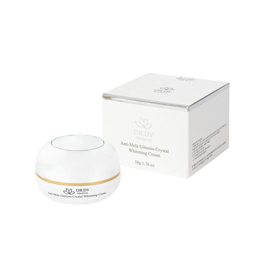 Kem dưỡng trắng da DR.DY Medicos Anti-Mela Ginseno Crystal Whitening Cream (50ml)